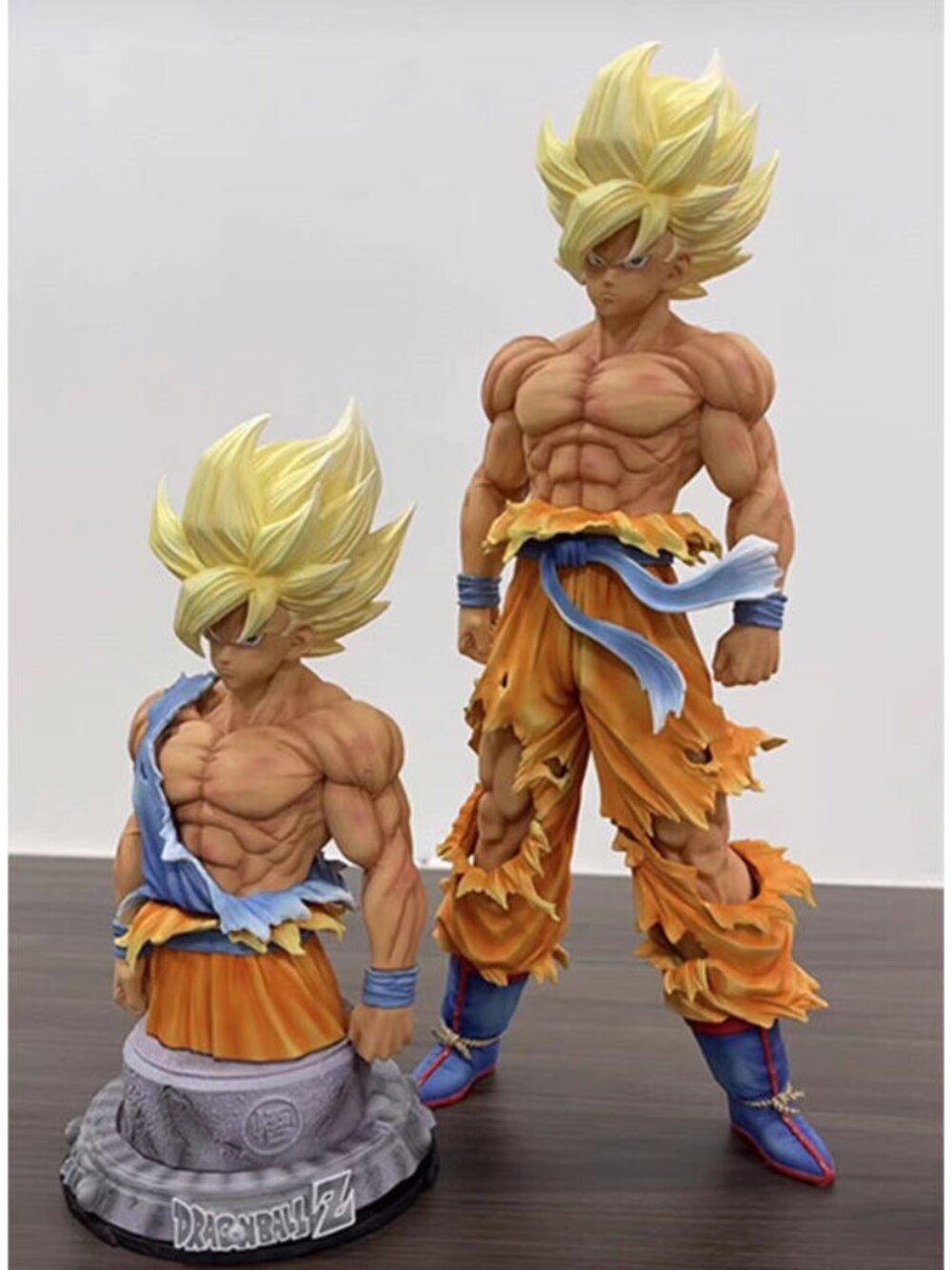 Large Dragon Ball Z Super Saiyan Son Goku Figure Statue Collection Gift Toy 16"